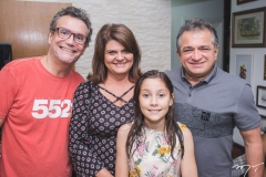 Léo Gondim, Anelise Leal, Maria Clara e Arthur Leal