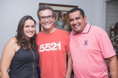 Liliane Pereira, Léo Gondim e Luciano Ferreira