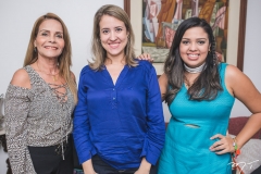 Lúcia Gondim, Izakeline Ribeiro e Thyenna Karen