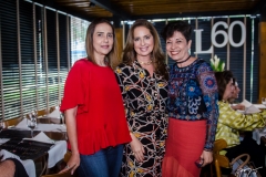 Inês Cláudia, Márcia Andréa e Lisse Castro