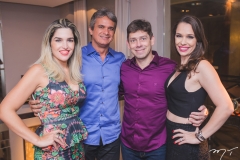 Ludimila Barreto, Heitor Barreto, Carlos João Alencar e Lorena Gondim