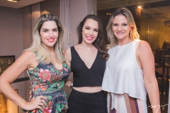 Ludimila Barreto, Lorena Gondim e Raquel Cavalcante