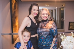 Maria Eduarda Gondim, Lorena Gondim e Márcia Ferreira Gomes