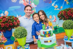 Tiago, Luca e Rafaella Asfor