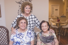 Audécia Araújo, Luiza Cavalcante e Irinéia Pouchain