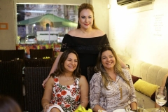Eveline Oliveira, Luiziane Cavalcante e Melina Burlamaqui
