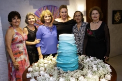 Ignez Burlamaqui, Viena Puchain, Luiza Cavalcante, Luiziane Cavalcante,  Marilac Ramos e Jane Garcia