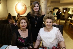 Jane Garcia, Tânia Albuquerque e Amélia Barros