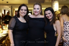 Lia Freire,  Luiziane Cavalcante e Lara Morais