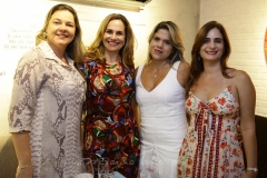Melina Garcia, Adriane Garcia, Flávia Doris e Ignez Burlamaqui