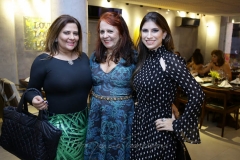 Montiele Arruda, Fátima Duarte e Themis Briand