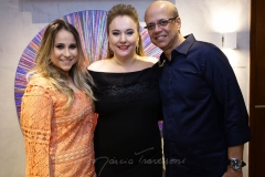 Roberta Fernandes, Luiziane Cavalcante e Wagner Fernandes