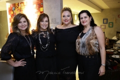 Tânia Albuquerque, Adriana Teixeira, Luiziane Cavalcante e Juliana Barroso