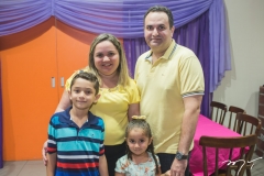 João Lucas, Andreia, Gabriela e João Eudes Cavalcante
