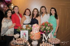 Izabeli Leitão, Fatima Santana, Fatima Duarte, Marcia Andrea, Georgia Duarte e Candida Portela
