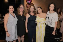Juliana Barros, Luiziane Cavalcante, Marcai Andrea, Ana Cristina Bechara e Cristiane Araujo