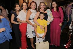 Sirlangela Mauricio, Denise Sanford, Fatima Duarte, Marcia Andrea, Henri Leal e Flavia Castelo