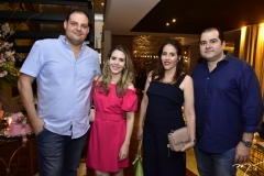 Guilherme e Hanna Assis, Ana Carla e David Feitosa