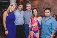 Amanda, Márcio, Márcio, Márcia e Igor Távora