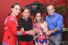 Cristiane Ary, Lázaro Medeiros, Márcia Távora e Binho Bezerra