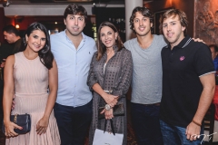 Isabella Vasone, Rafael, Luciana, Rodrigo e Marcelo Bezerra