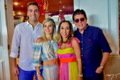 Leonardo e Amanda Vidal, Marcia Tavora e Dito Machado
