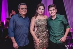 Estevão, Sumaya e Raul Rocha