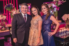 Jackson Pereira Junior, Maria Beatriz e Adriana Bezerra