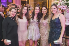Adriana Loureiro, Isabela Brasil, Maria Clara Rebelo Maia, Ivana Rebelo e Lurdinha Brasil