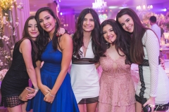 Júlia Vieira, Marina Melo, Juliana Veras, Yule Barroso e Carolina Monteiro