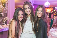 Lara Medeiros, Letícia Coelho e Nicole Ferraz