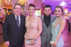 Valdomiro Távora, Paula Castro, Thiago Joca e Ana Joca