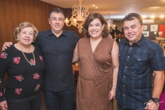 Gláucia Martins, Ricardo Martins, Maria Tereza Magalhães e Magalhães Junior