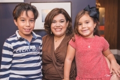 João Marcelo Magalhães, Maria Tereza Magalhães e Maria Cecília Magalhães