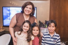 Maria Tereza Magalhães, Marília Aguiar, Maria Cecília Magalhães e João Marcelo Magalhães