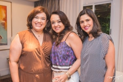 Maria Tereza Magalhães, Veruska Andrade e Denise Vasconcelos