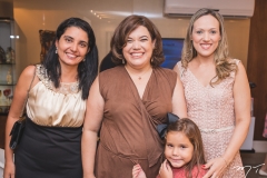 Raquel Autran, Maria Tereza Magalhães, Maria Cecília Magalhães e Raquel Moreira