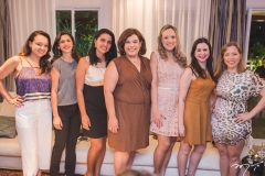 Veruska Andrade, Denise Vasconcelos, Raquel Autran, Maria Tereza Magalhães, Raquel Moreira, Karine Goiana e Camila Sabóia