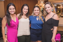 Viviane Rocha, Isabela Fernandes, Hercília Serra e Tereza Ribeiro