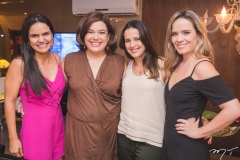 Viviane Rocha, Maria Tereza Magalhães, Isabela Fernandes e Tereza Ribeiro