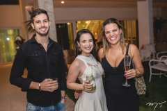 Felipe Brilhante, Carina Vasconcelos e Regina Pimentel