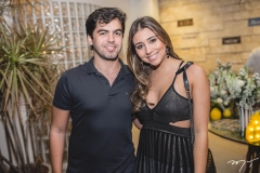 Vitor Adjafre e Amanda Diniz