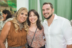 Paula Athayde, Lia Albuquerque e João Paulo Araripe