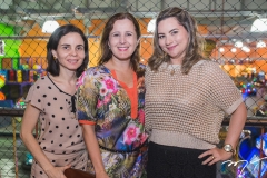 Andréia Albuquerque, Adriana Simões e Soraia Pinheiro