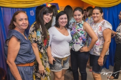 Benoila Fonseca, Janaína Gomes, Jamile Jatahy, Michelle Guerra e Elizie Fonseca