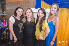 Fátima Alencar, Andréia Cavalcanti, Aline Alencar e Patrícia Salum