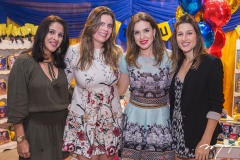 Flávia Marques, Aline Canamari, Renata Pinheiro e Brenda Rolim