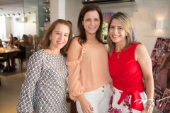Germana Mendes, Raquel Petrone e Karla Nogueira