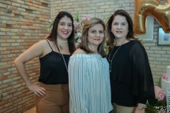 Elisa Oliveira, Nájla Corrêa e Isabel Ary