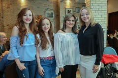 Larissa e Maria Fujita, Najla Correia e Sandra Fujita
